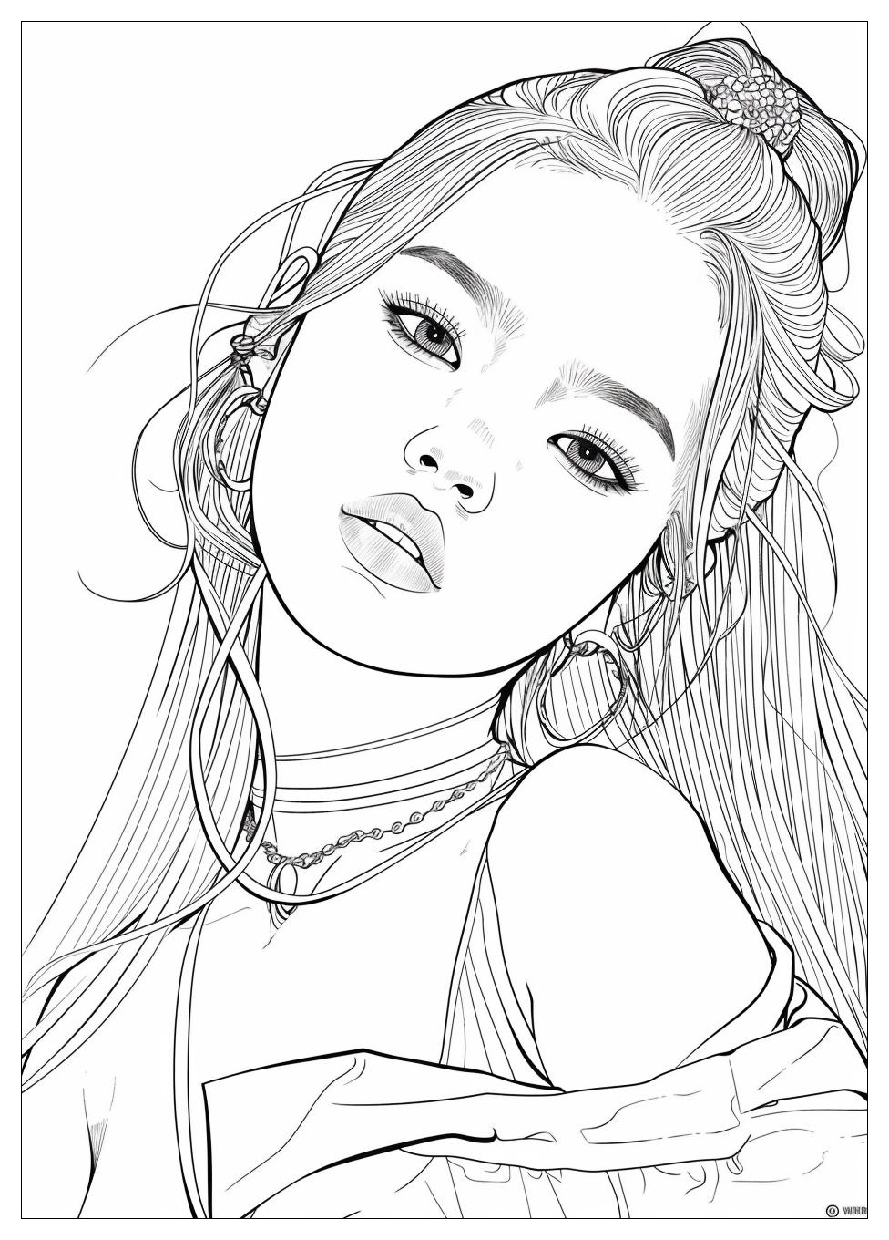 Blackpink Coloring Pages-3