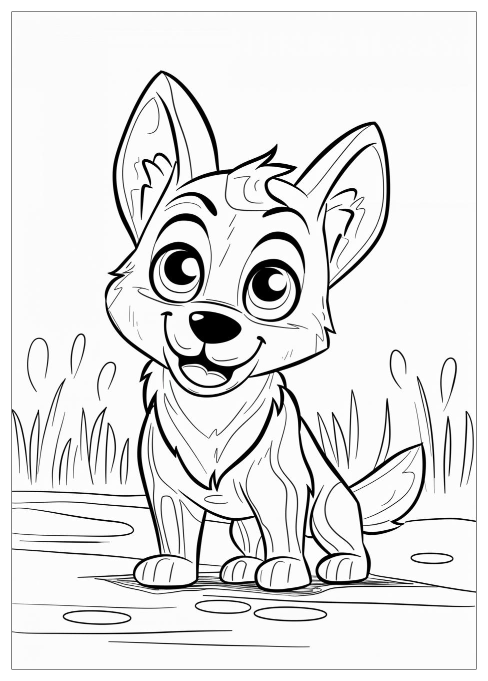 Bluey Coloring Pages-12