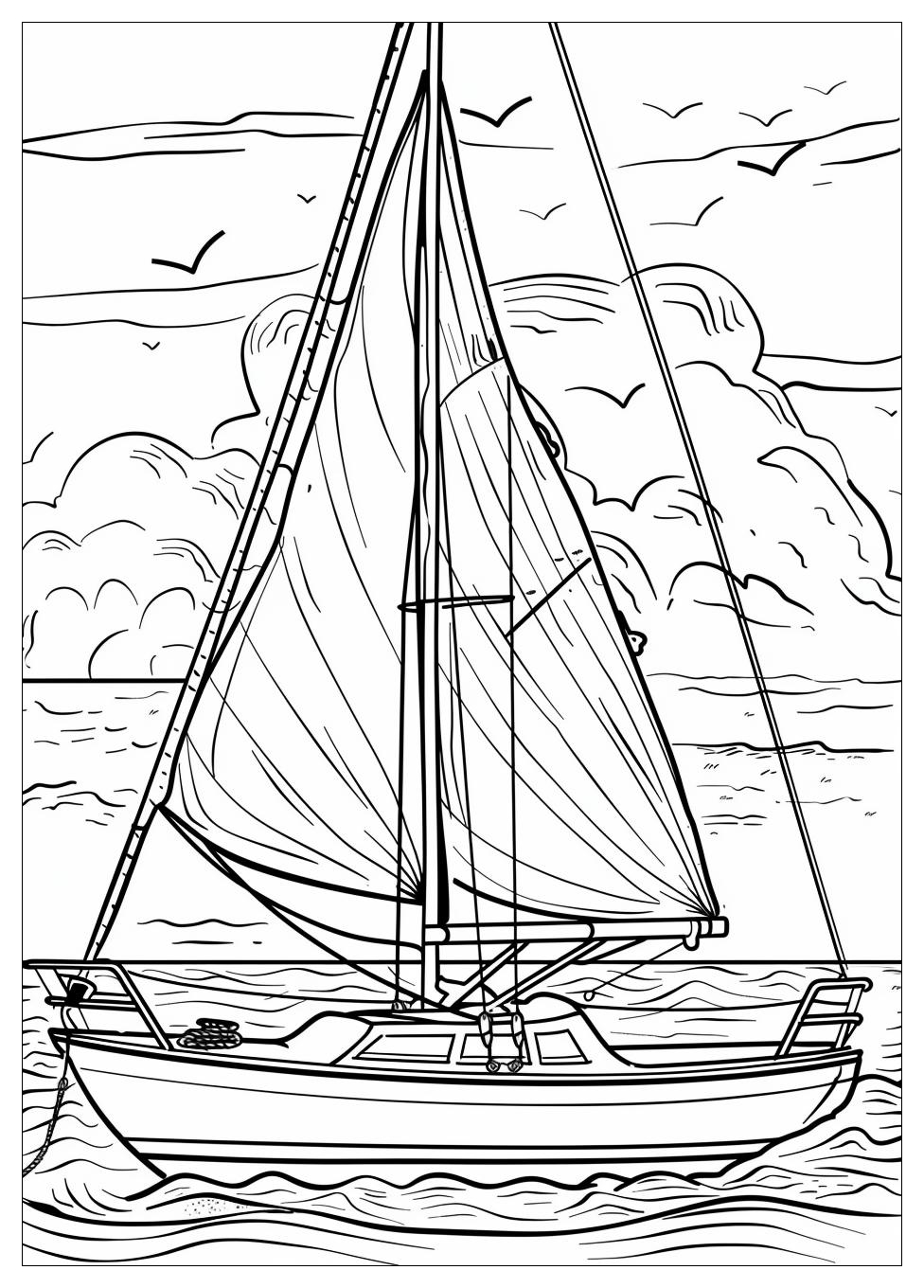 Boat Coloring Pages-10