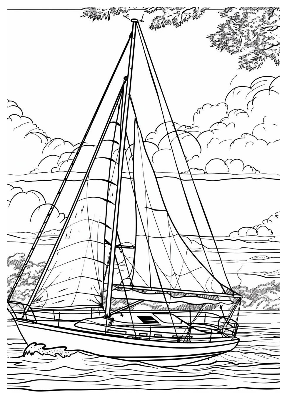 Boat Coloring Pages-13