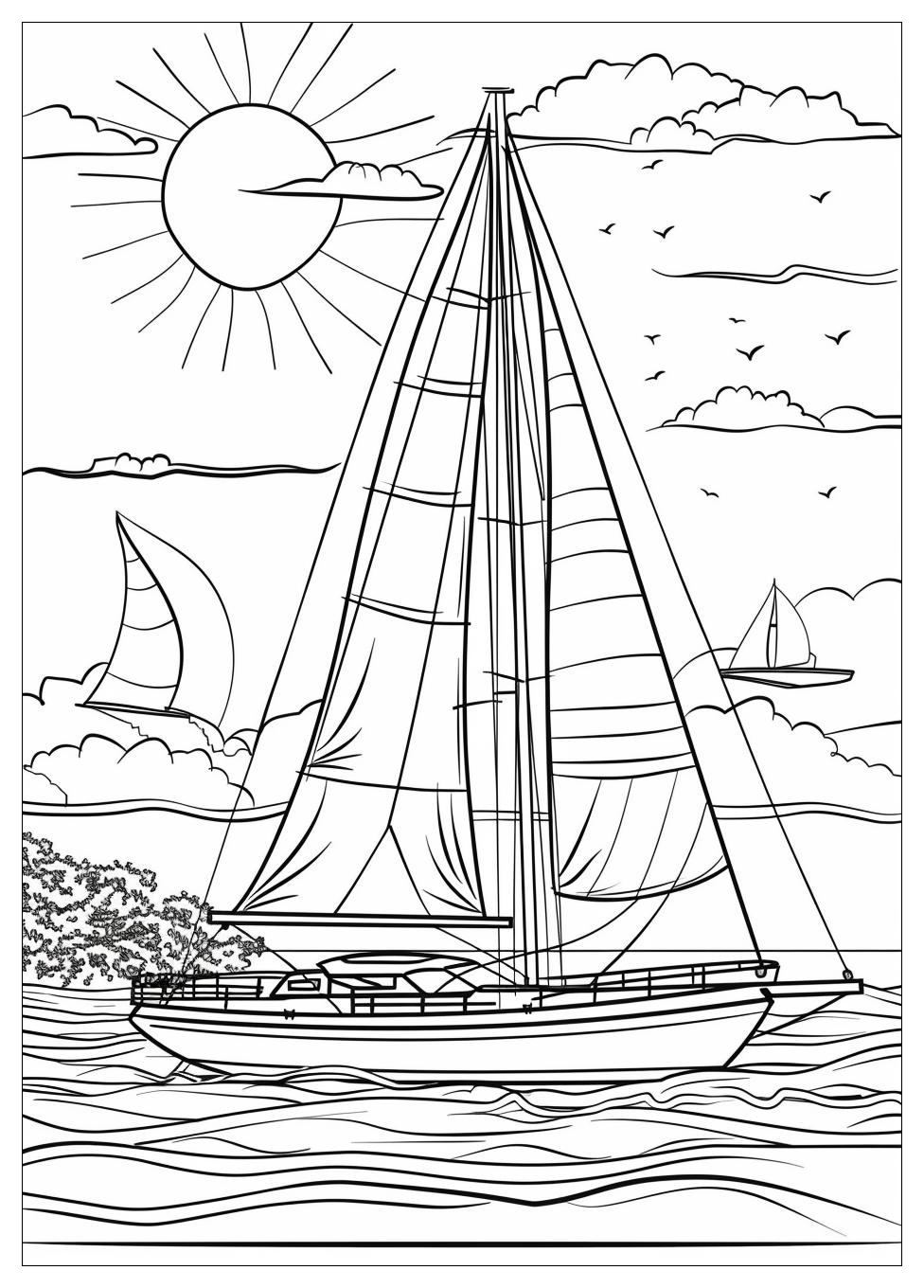 Boat Coloring Pages-20