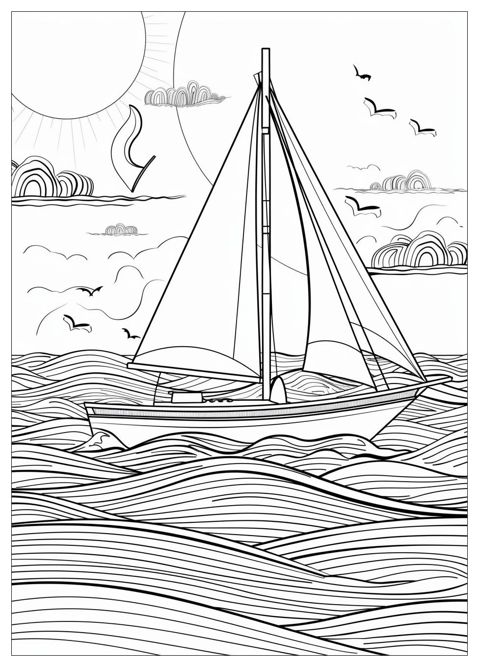 Boat Coloring Pages-9