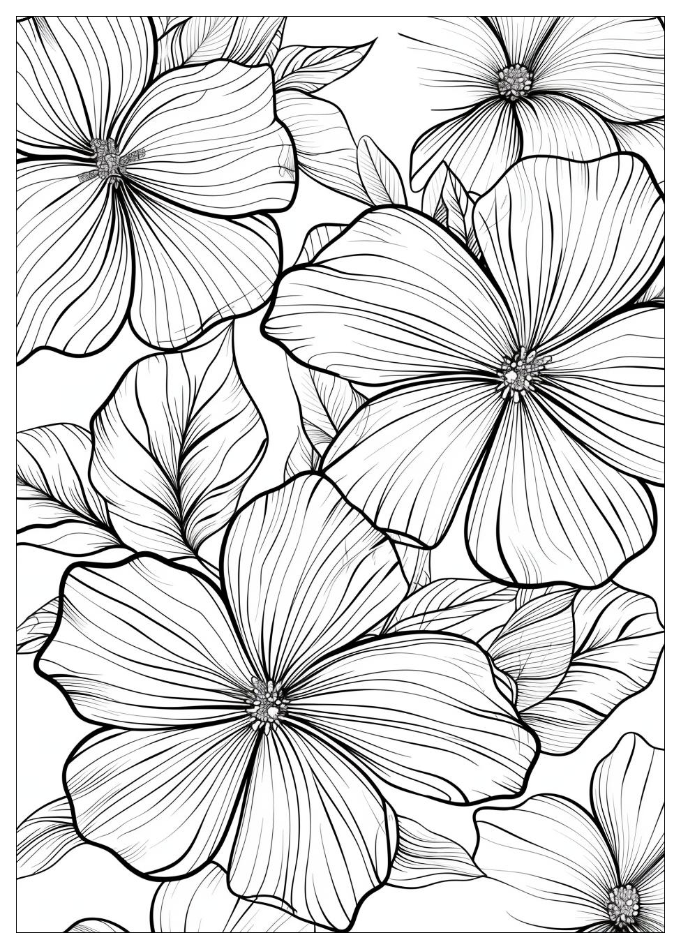 Bouquet Of Flowers Coloring Pages-17