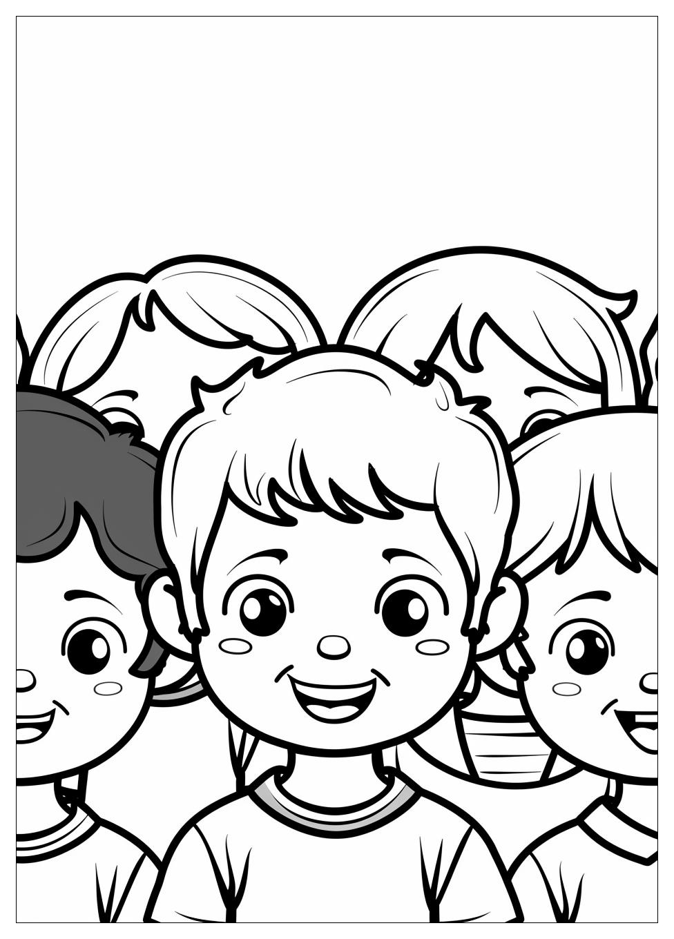 Boys Coloring Pages-1