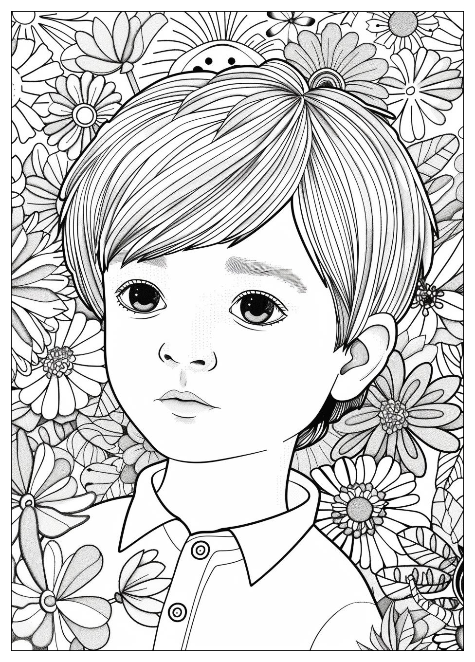 Boys Coloring Pages-13