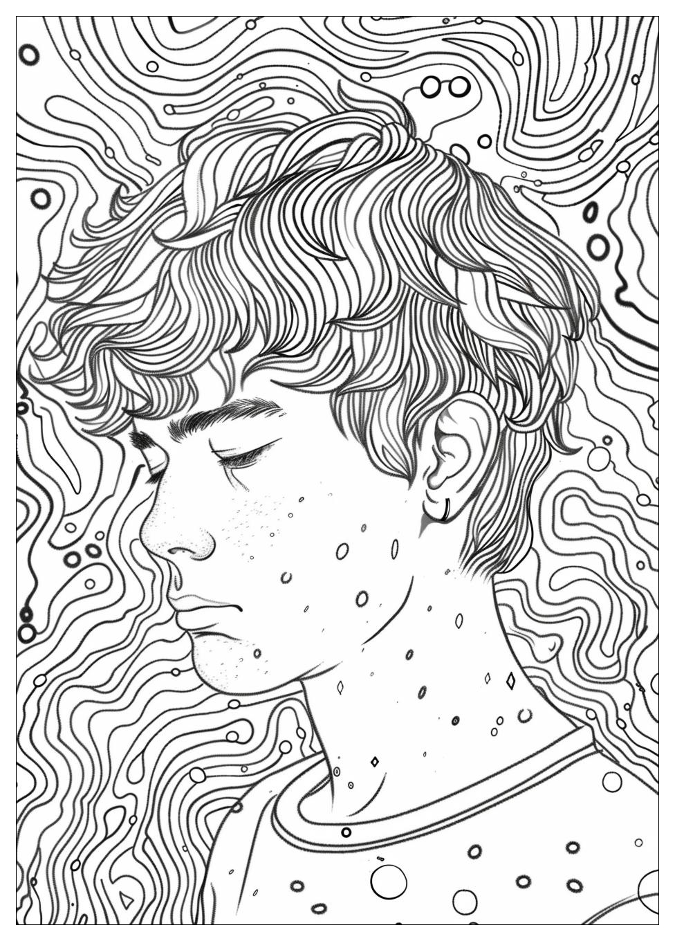 Boys Coloring Pages-18