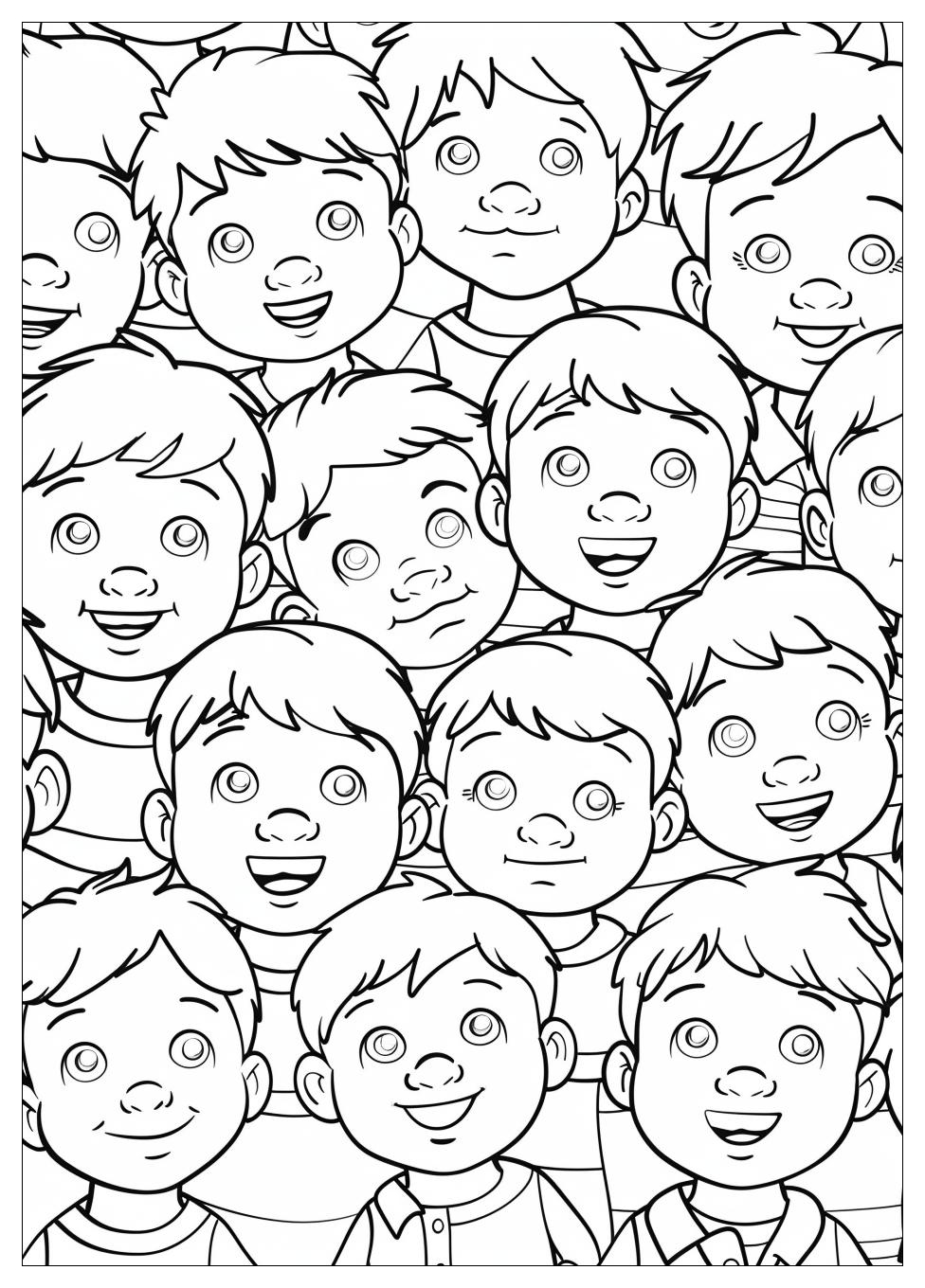 Boys Coloring Pages-2