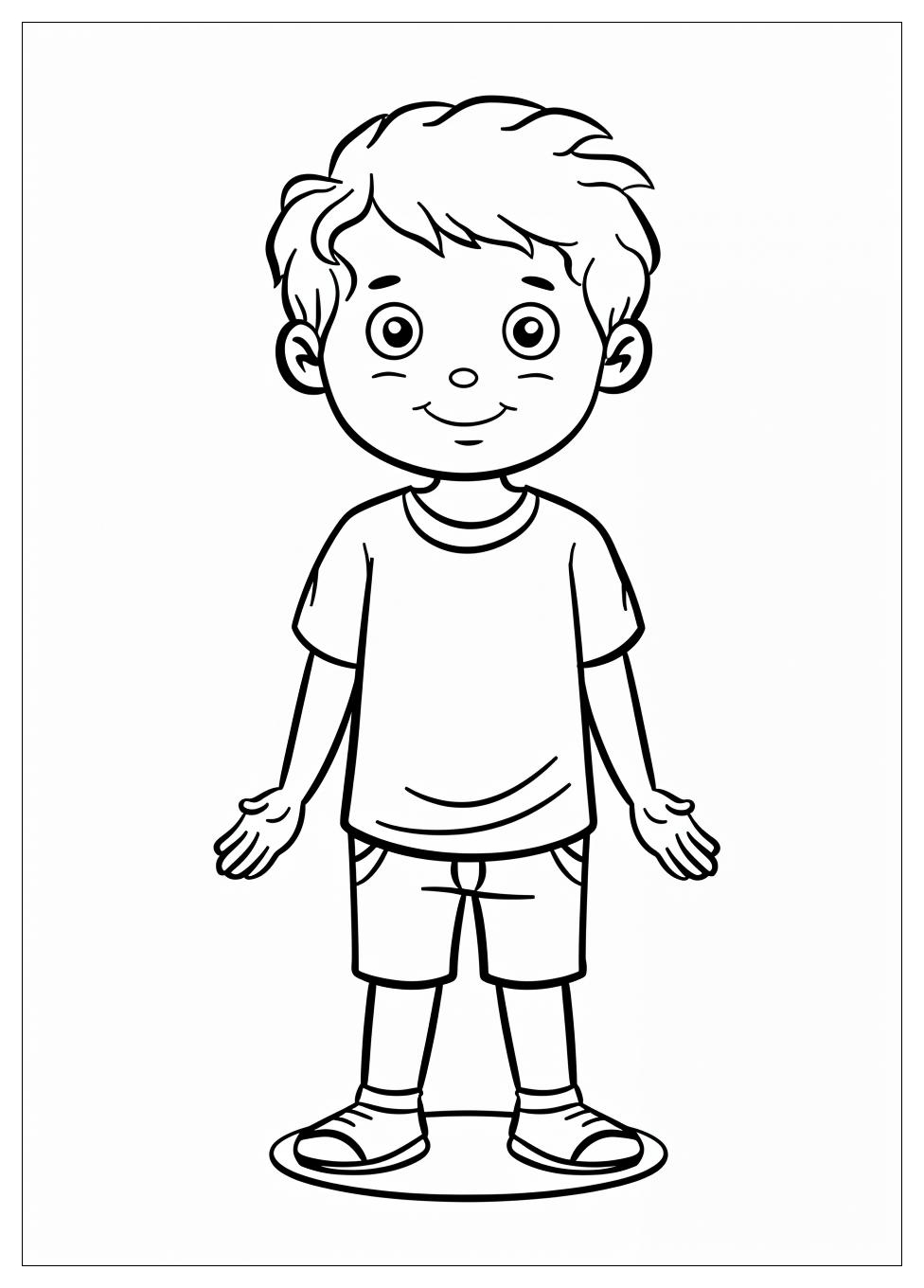 Boys Coloring Pages-7