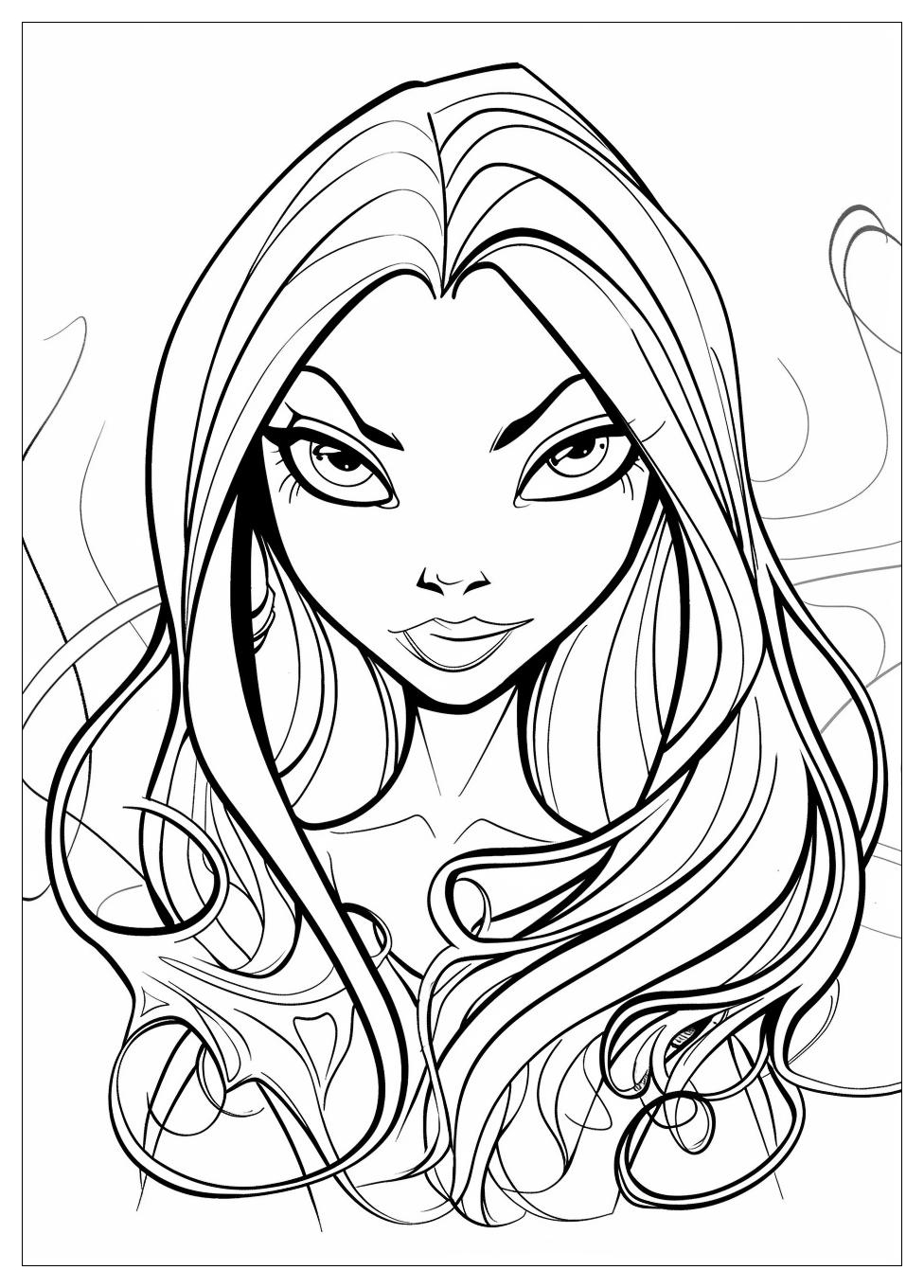 Bratz Coloring Pages-12