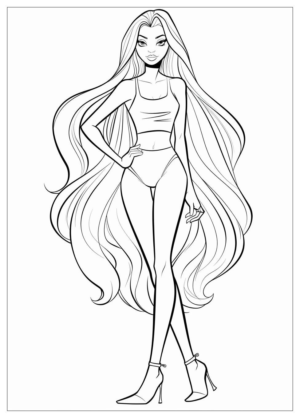 Bratz Coloring Pages-13