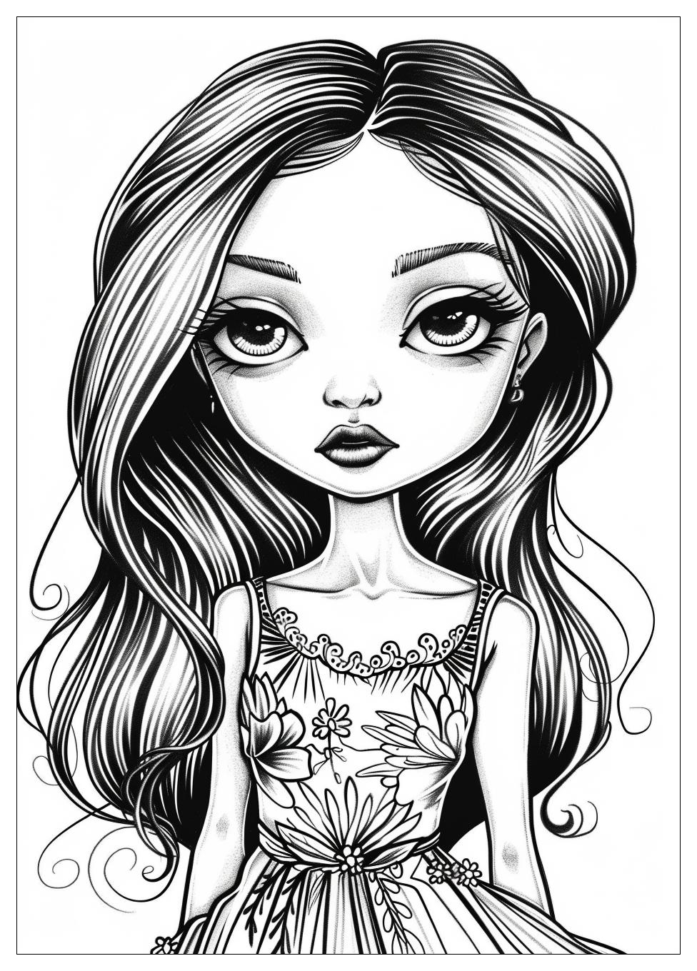 Bratz Coloring Pages-14