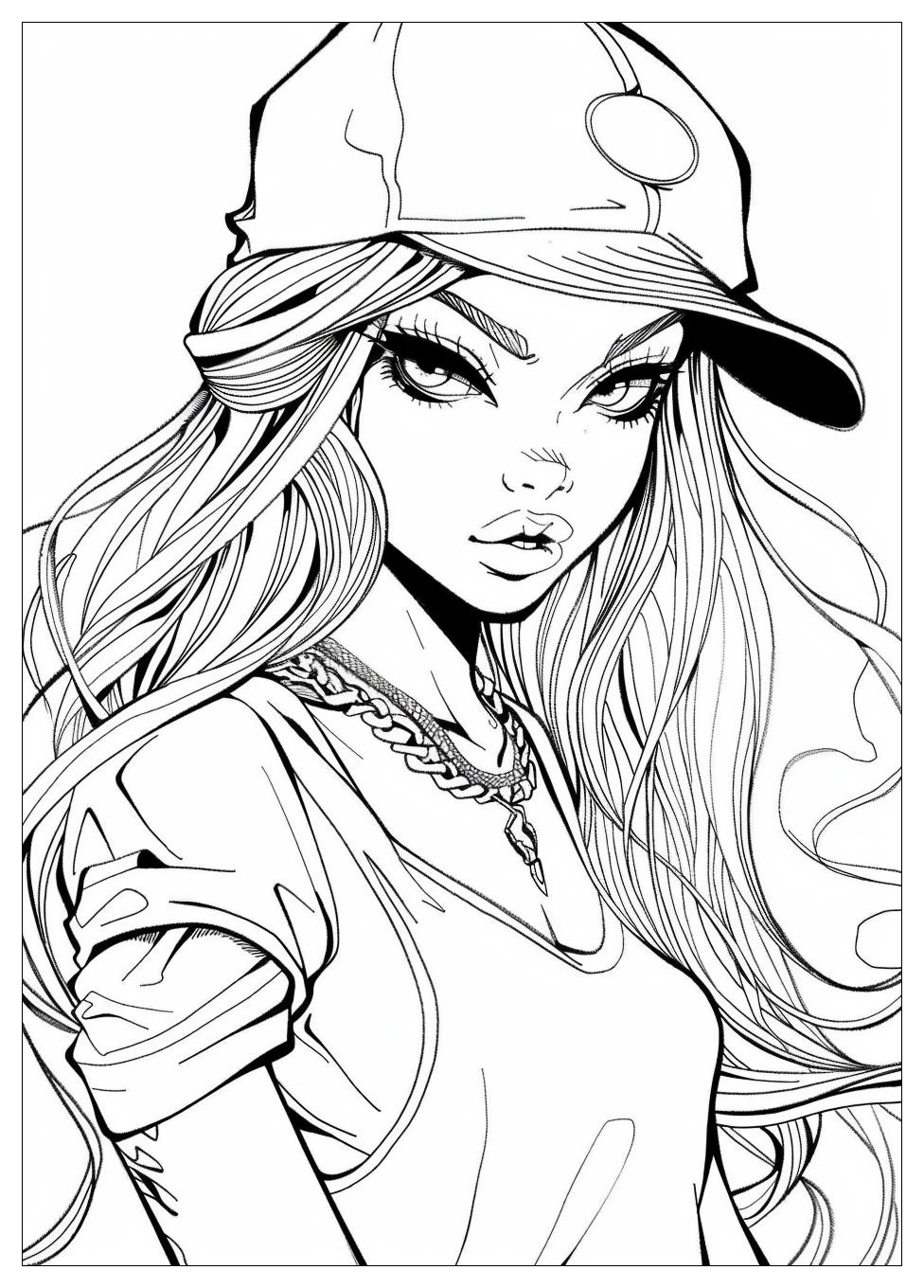 Bratz Coloring Pages-19