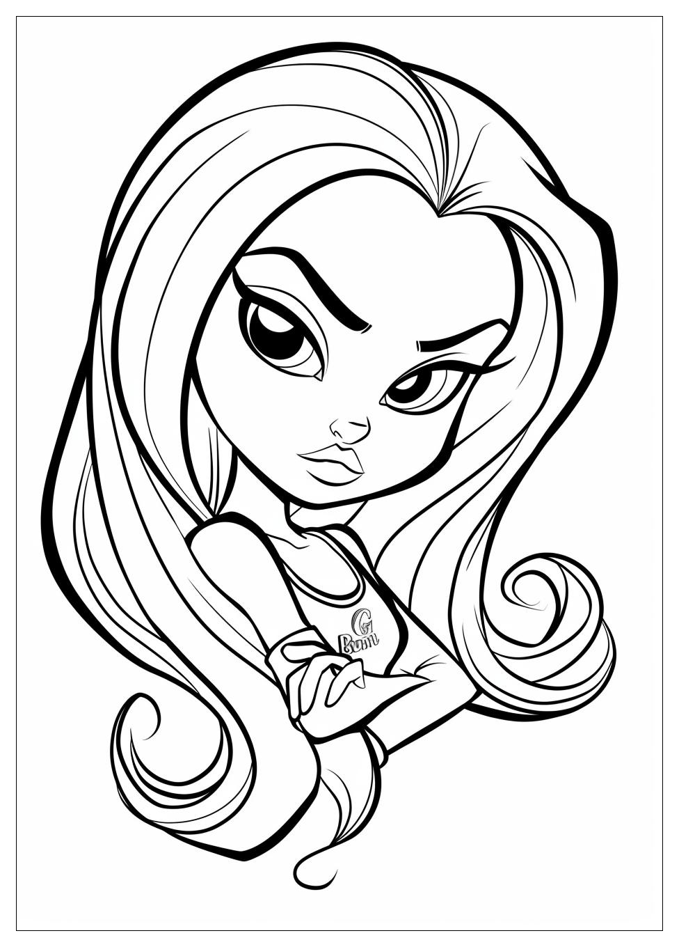 Bratz Coloring Pages-5