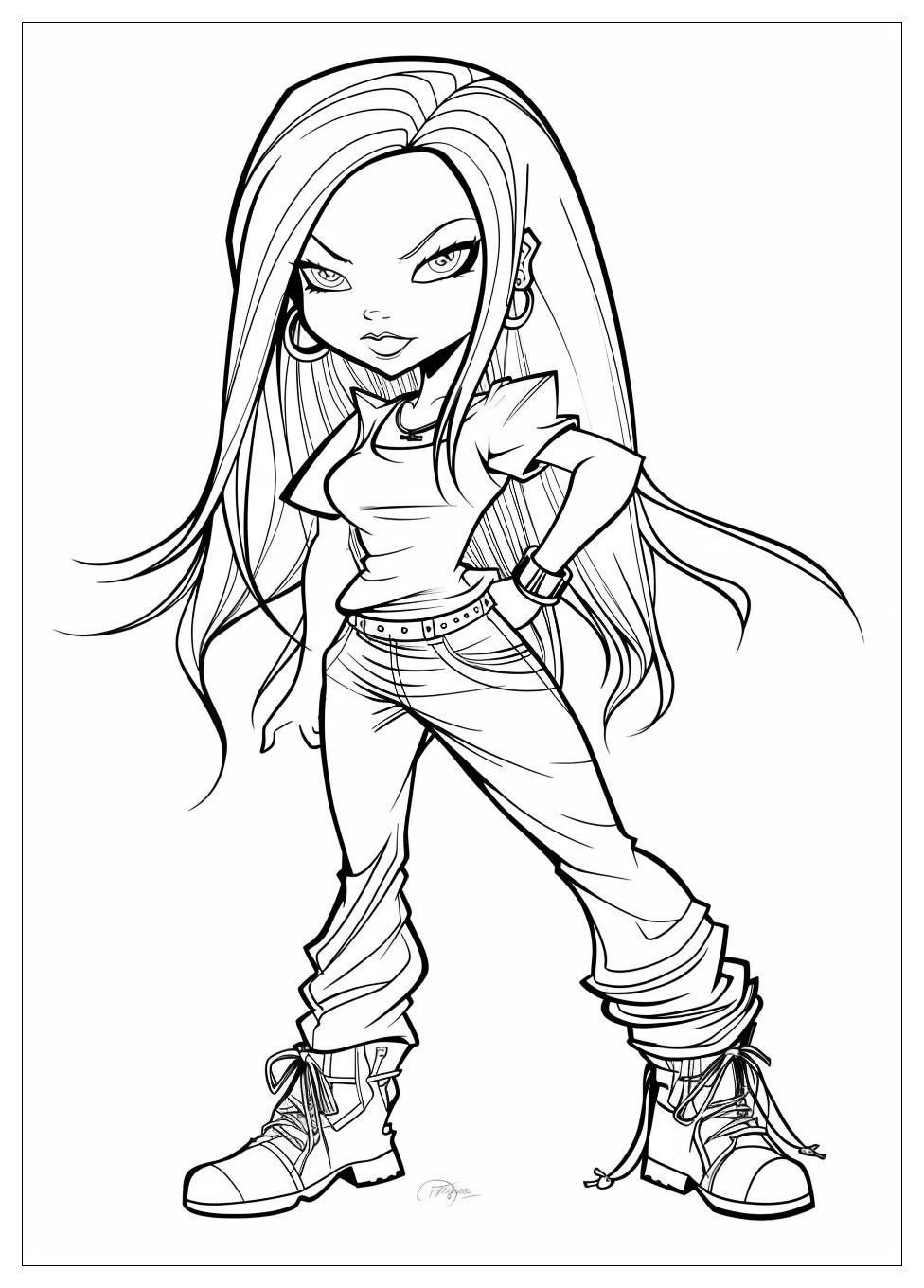 Bratz Coloring Pages-8