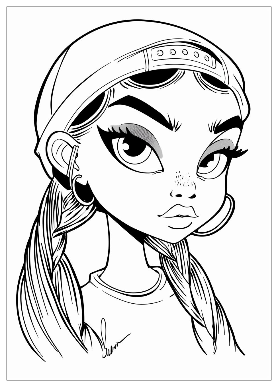 Bratz Coloring Pages-9