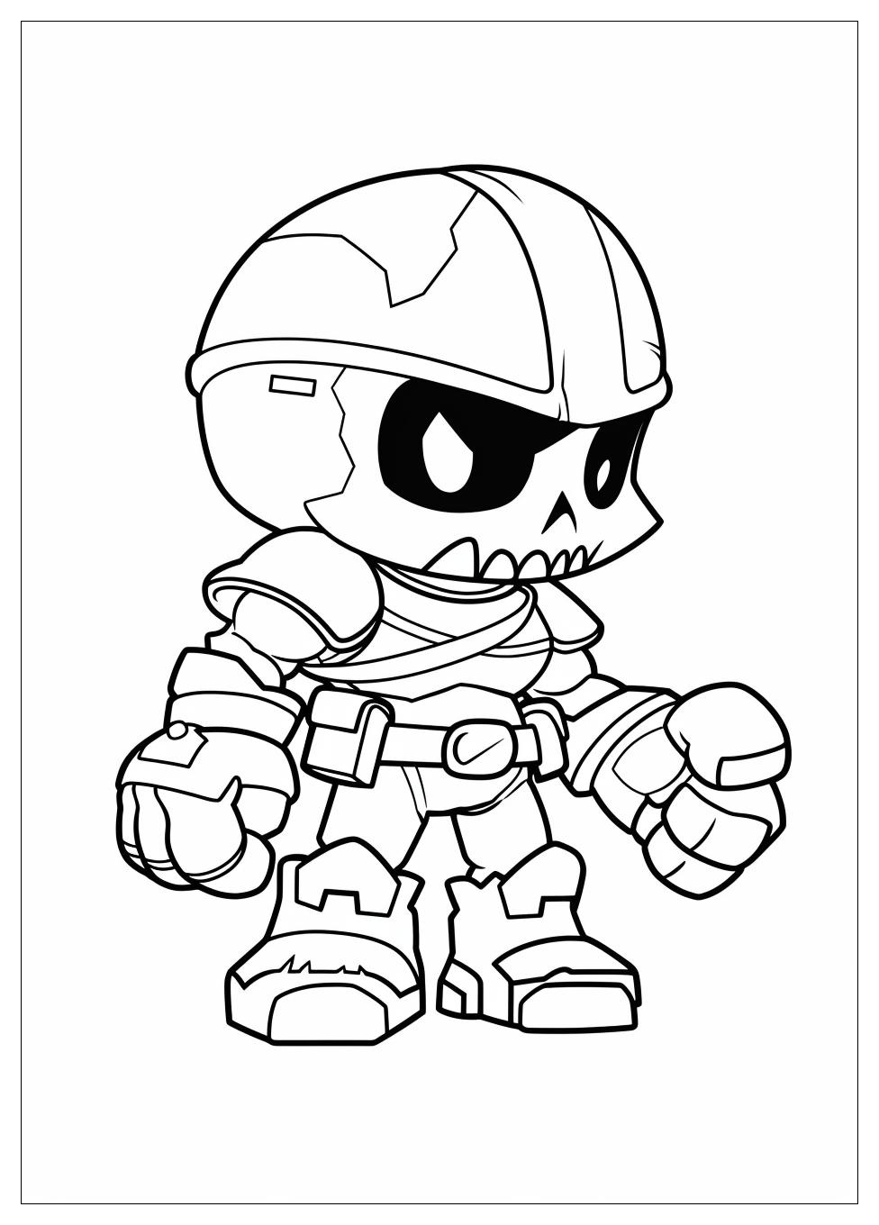 Brawl Stars Coloring Pages-1