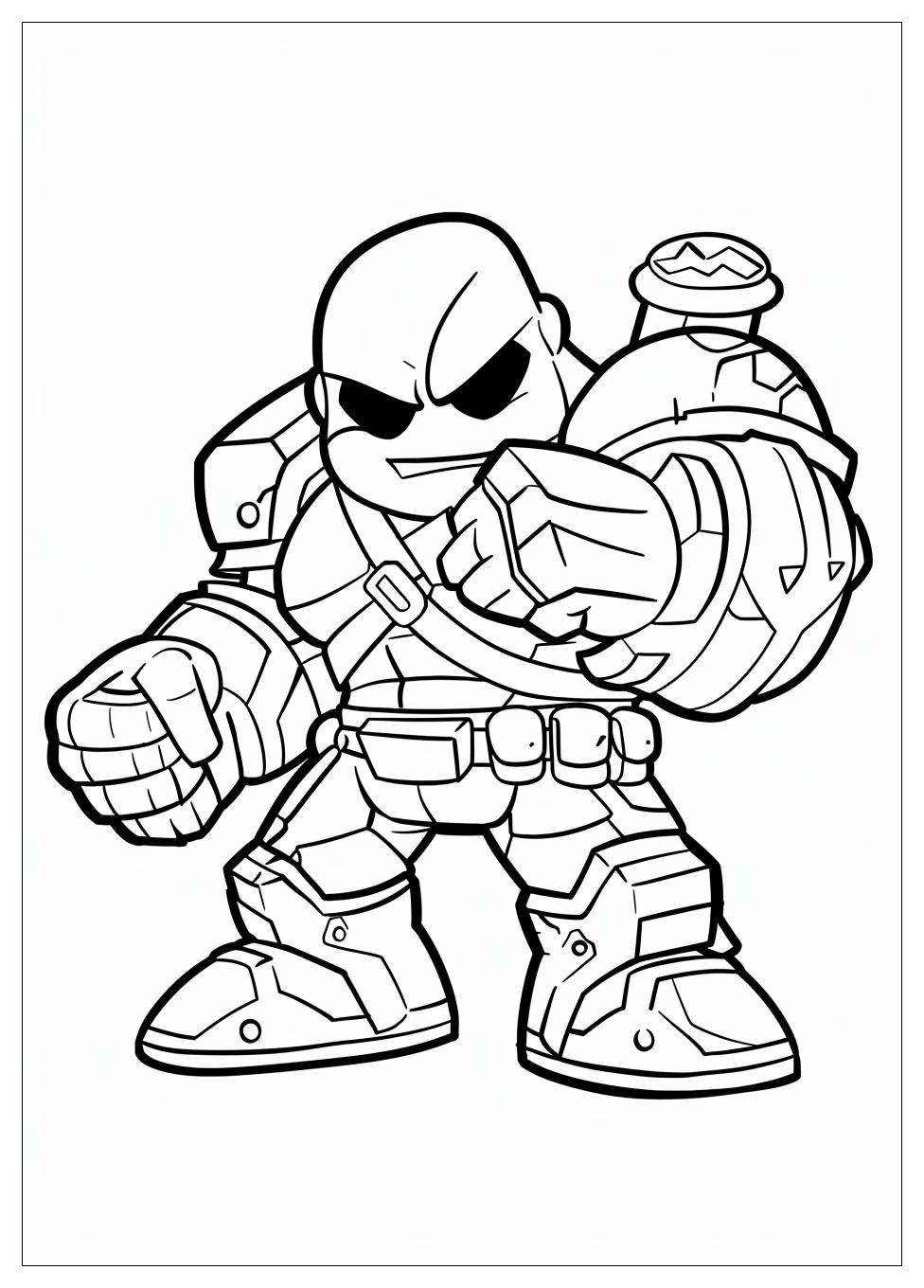 Brawl Stars Coloring Pages-10