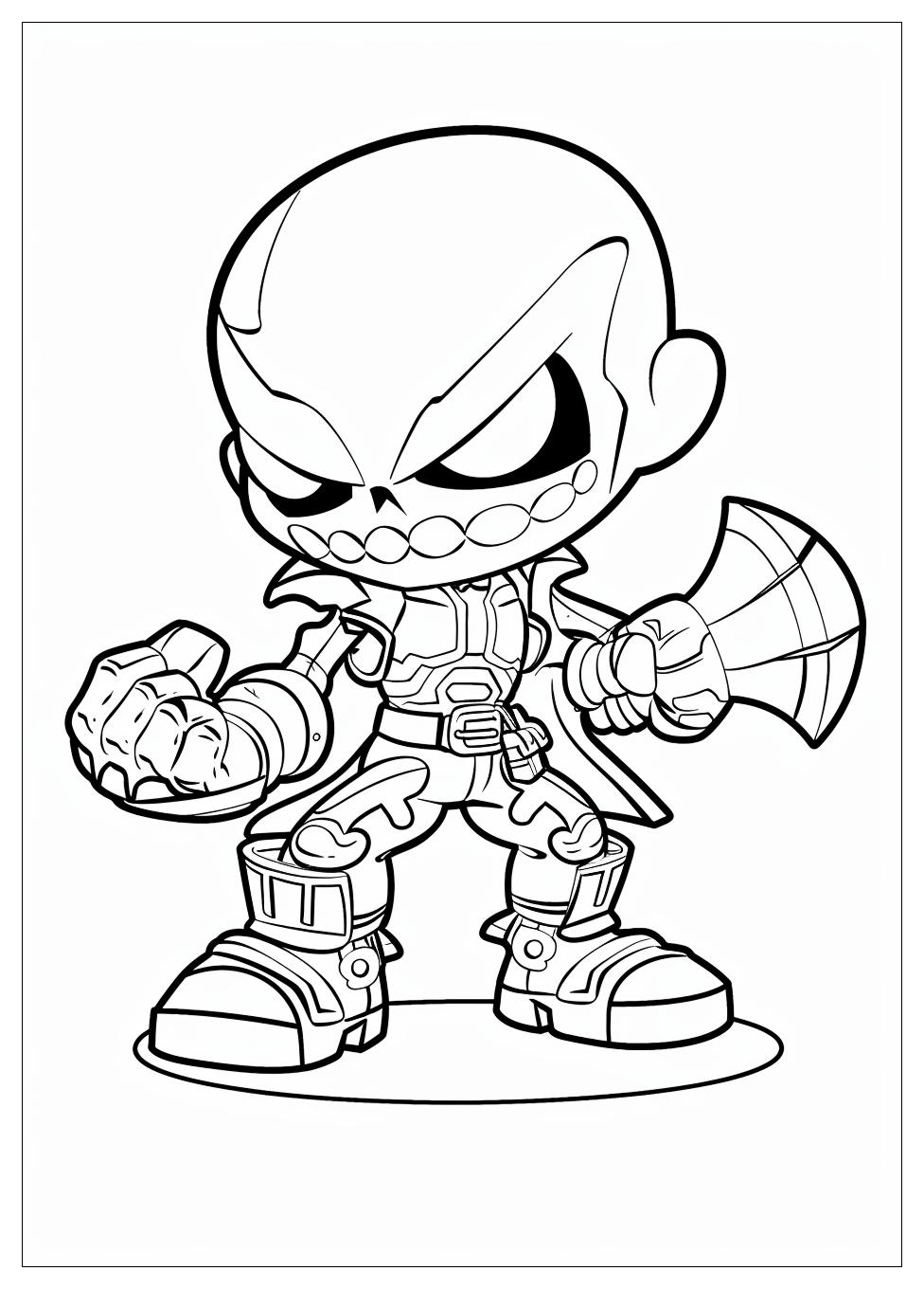 Brawl Stars Coloring Pages-11