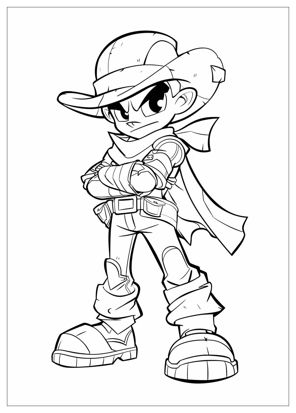 Brawl Stars Coloring Pages-13