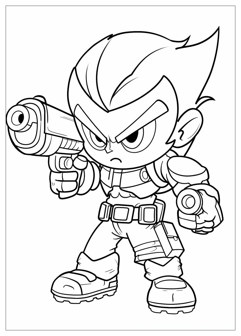 Brawl Stars Coloring Pages-14