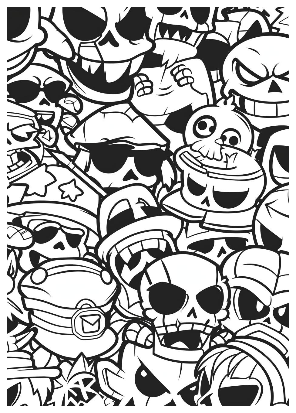 Brawl Stars Coloring Pages-15