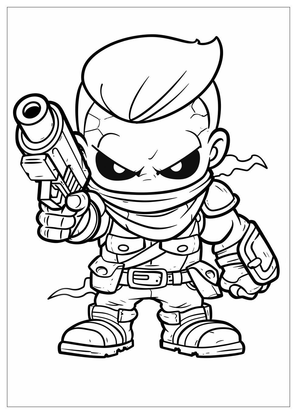 Brawl Stars Coloring Pages-16