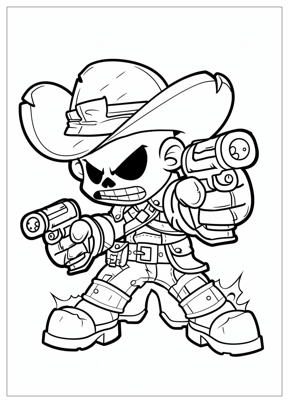 Brawl Stars Coloring Pages-18