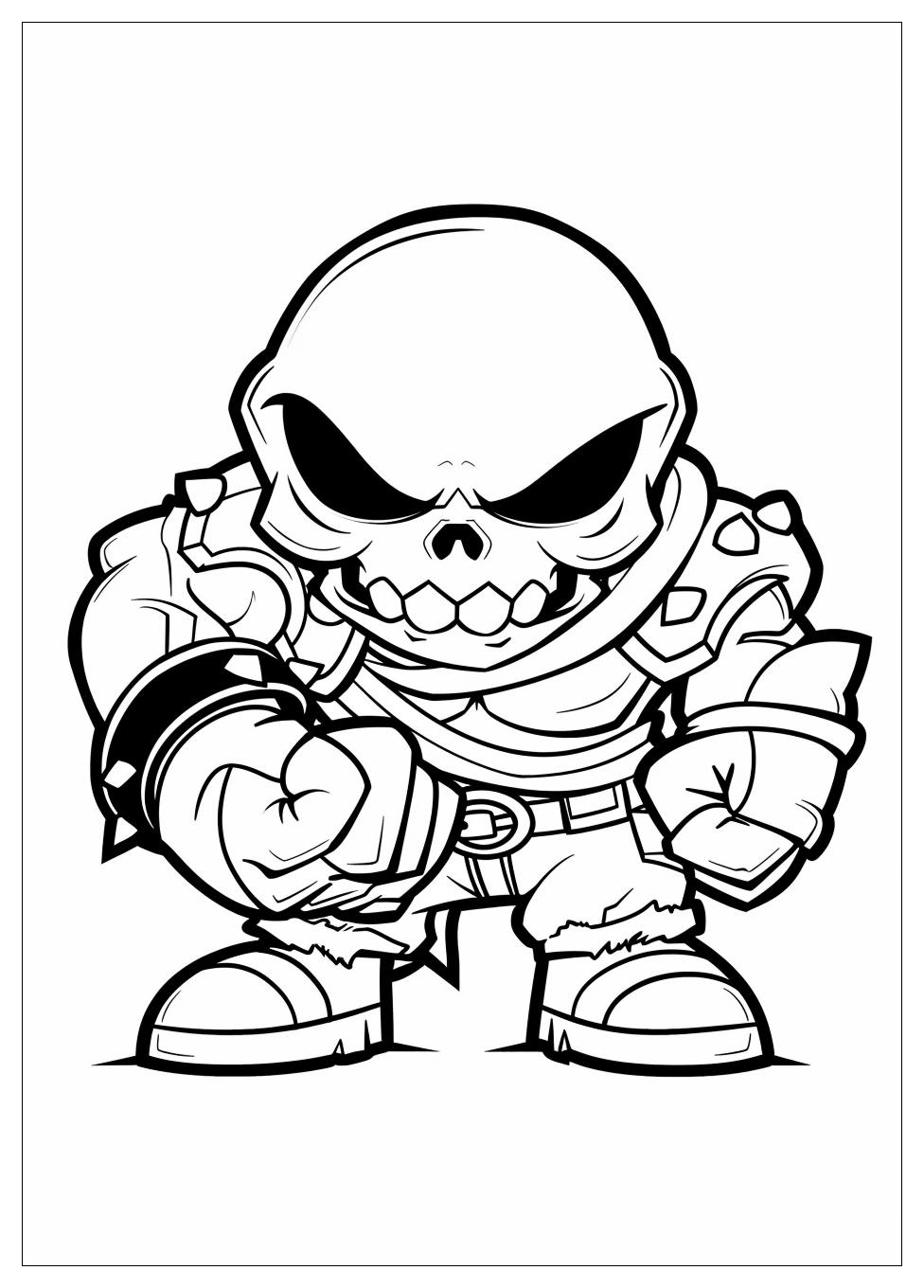 Brawl Stars Coloring Pages-19