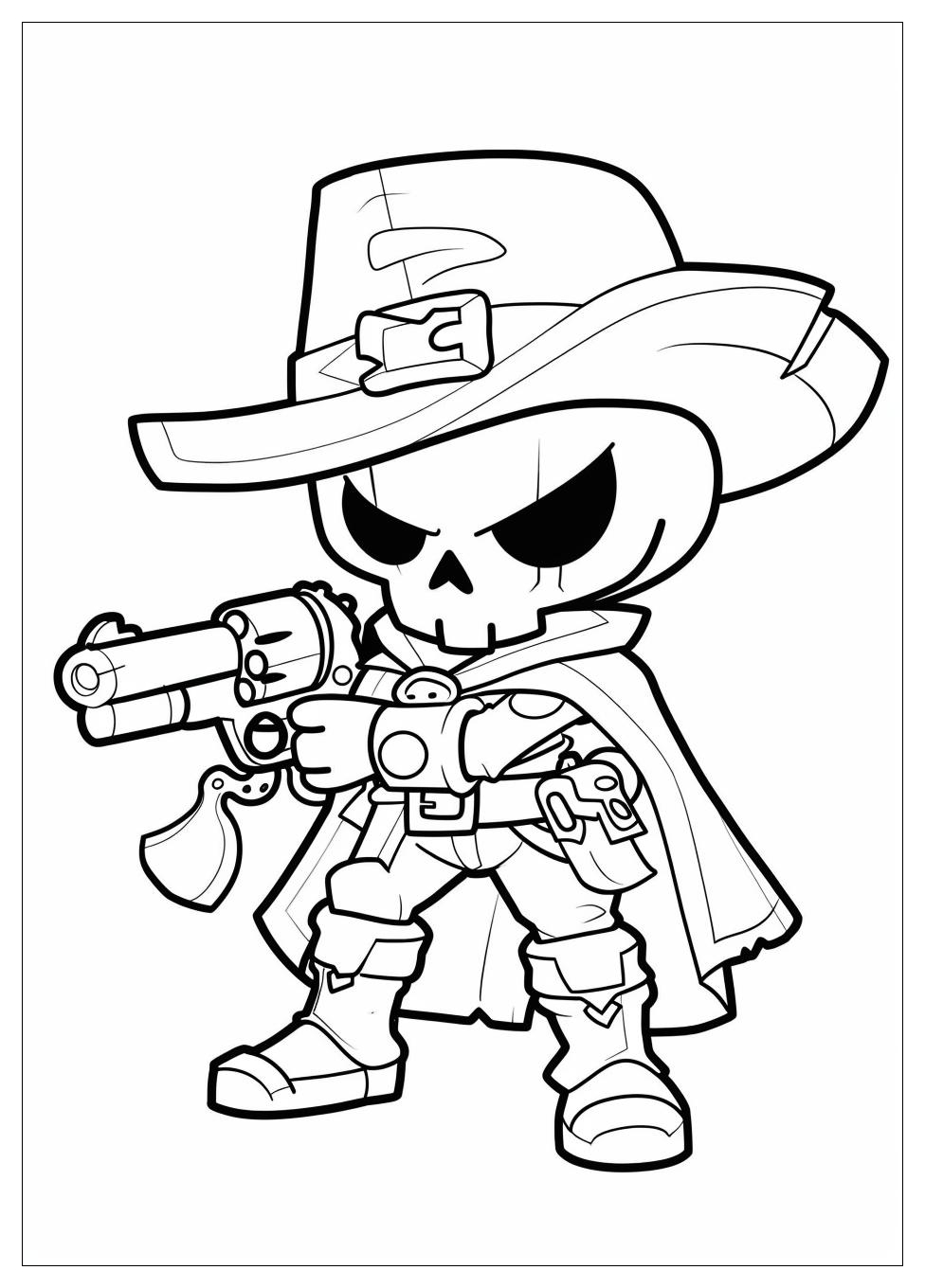 Brawl Stars Coloring Pages-20