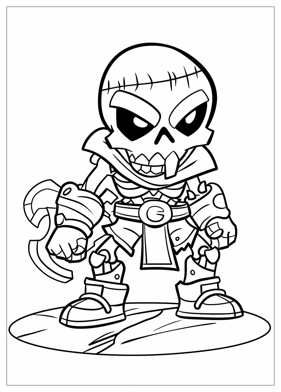 Brawl Stars Coloring Pages-4