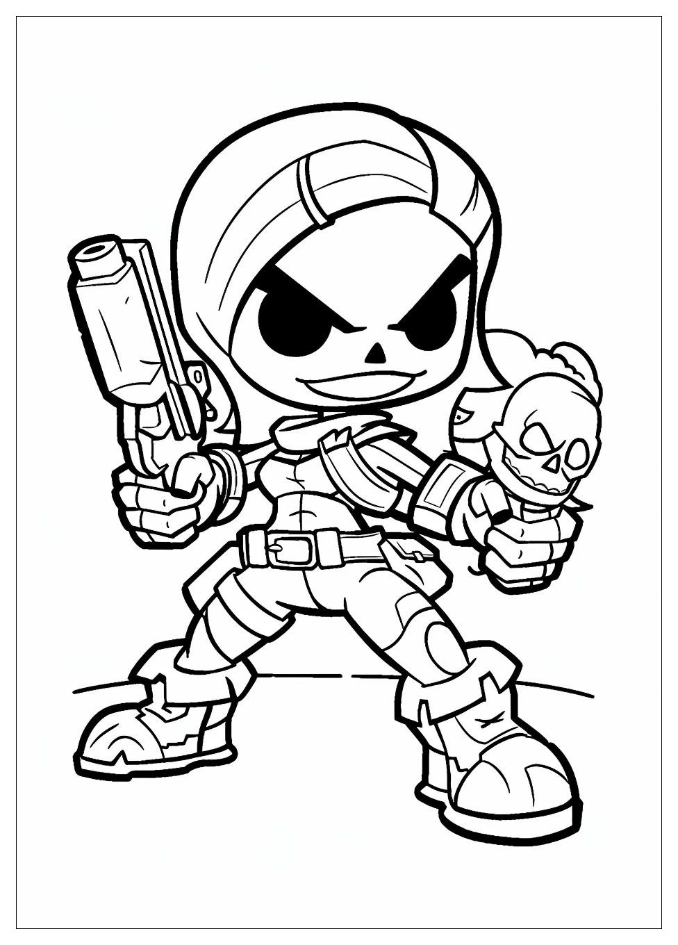 Brawl Stars Coloring Pages-6