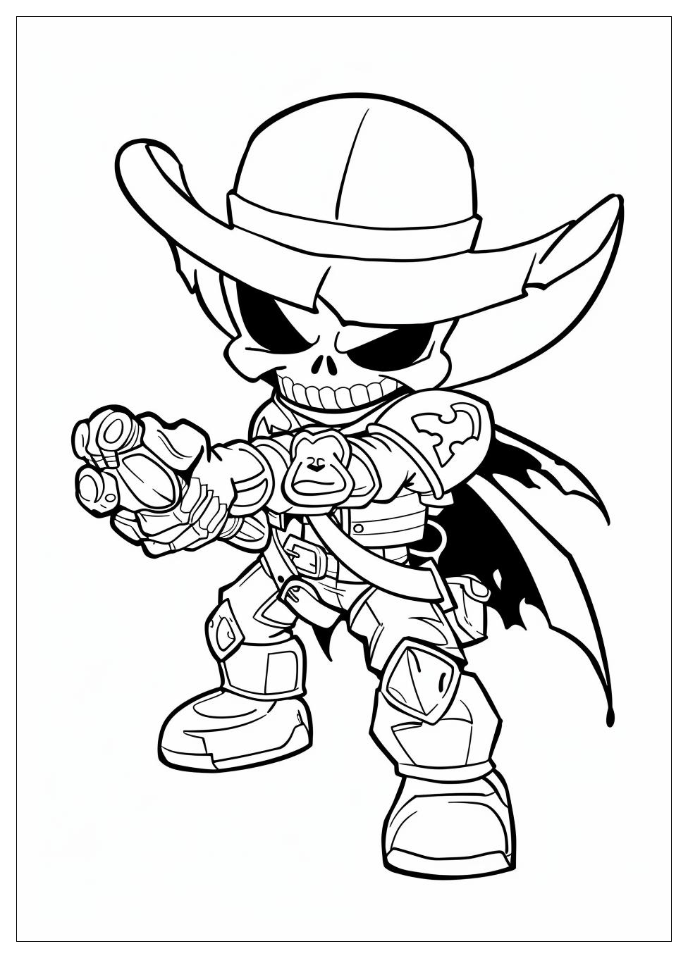 Brawl Stars Coloring Pages-8