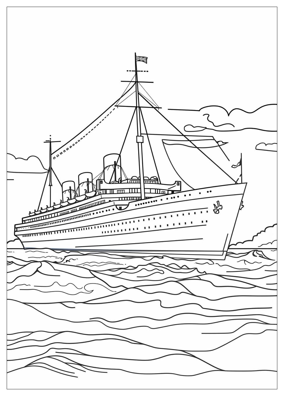 Britannic Coloring Pages-10