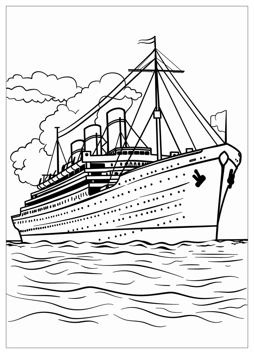 Britannic Coloring Pages-11