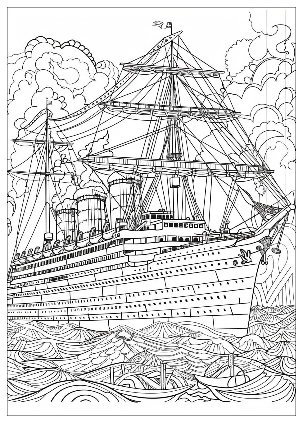 Britannic Coloring Pages-13