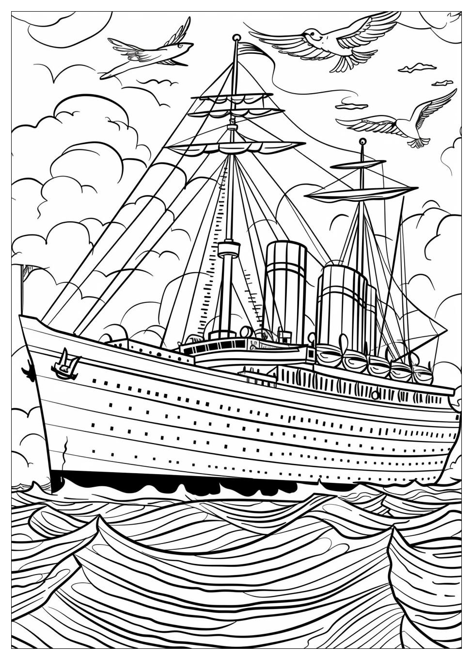 Britannic Coloring Pages-15