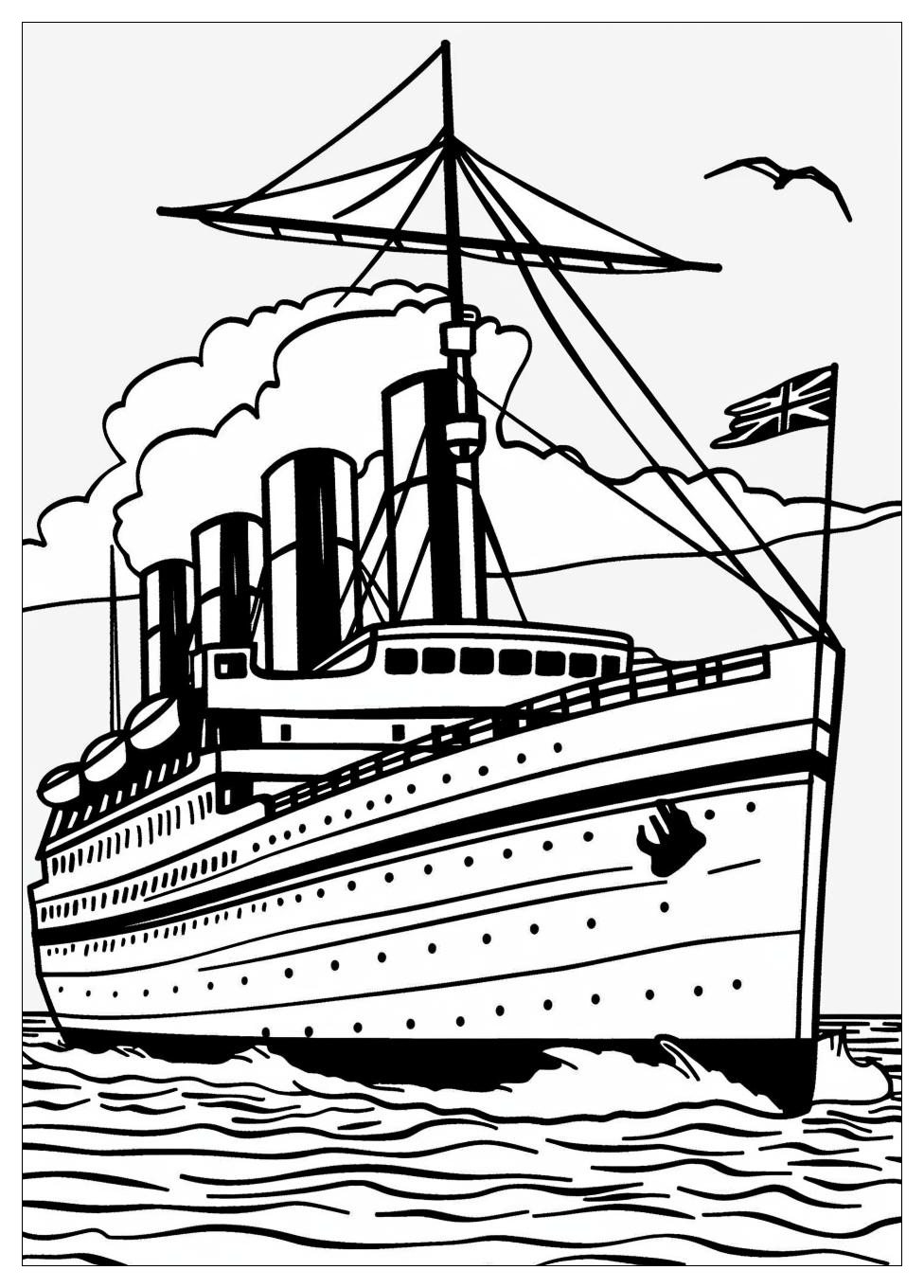 Britannic Coloring Pages-2