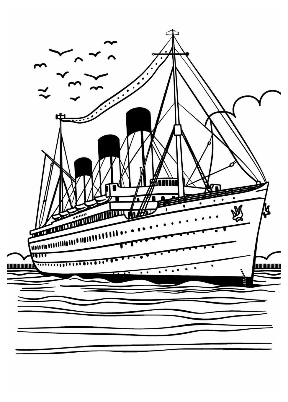 Britannic Coloring Pages-3