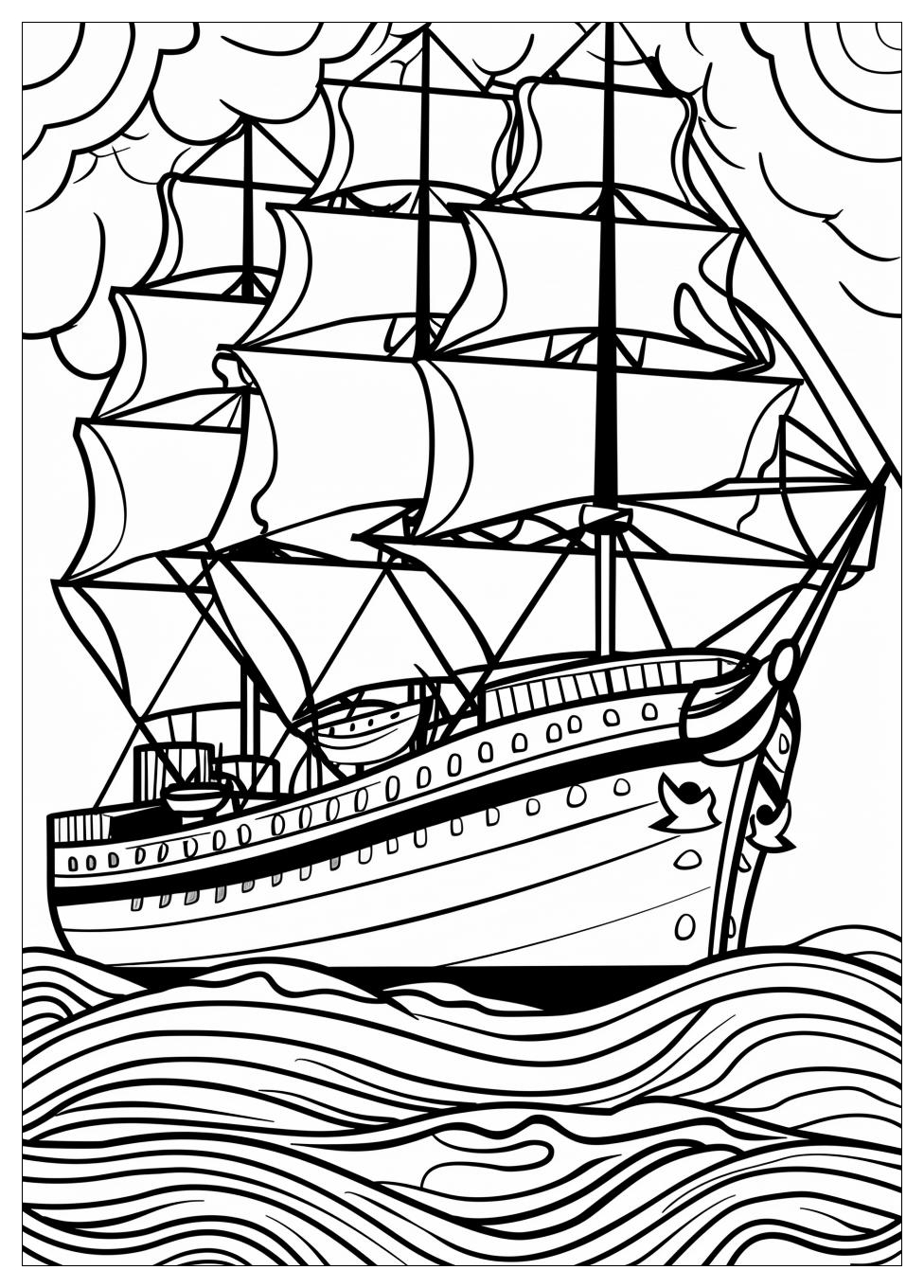 Britannic Coloring Pages-4