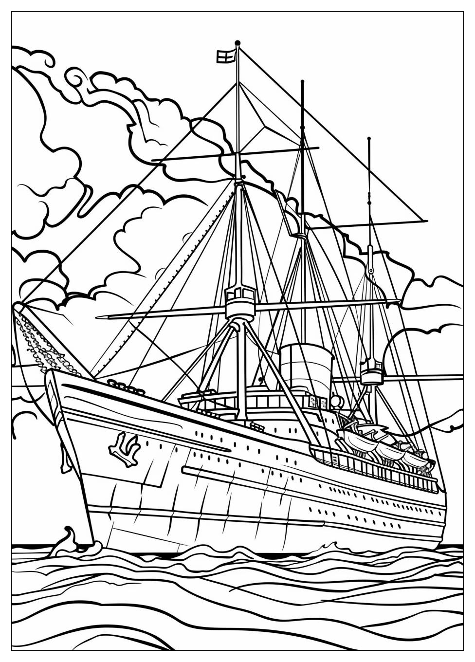 Britannic Coloring Pages-5