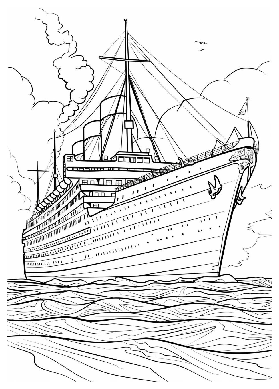 Britannic Coloring Pages-6