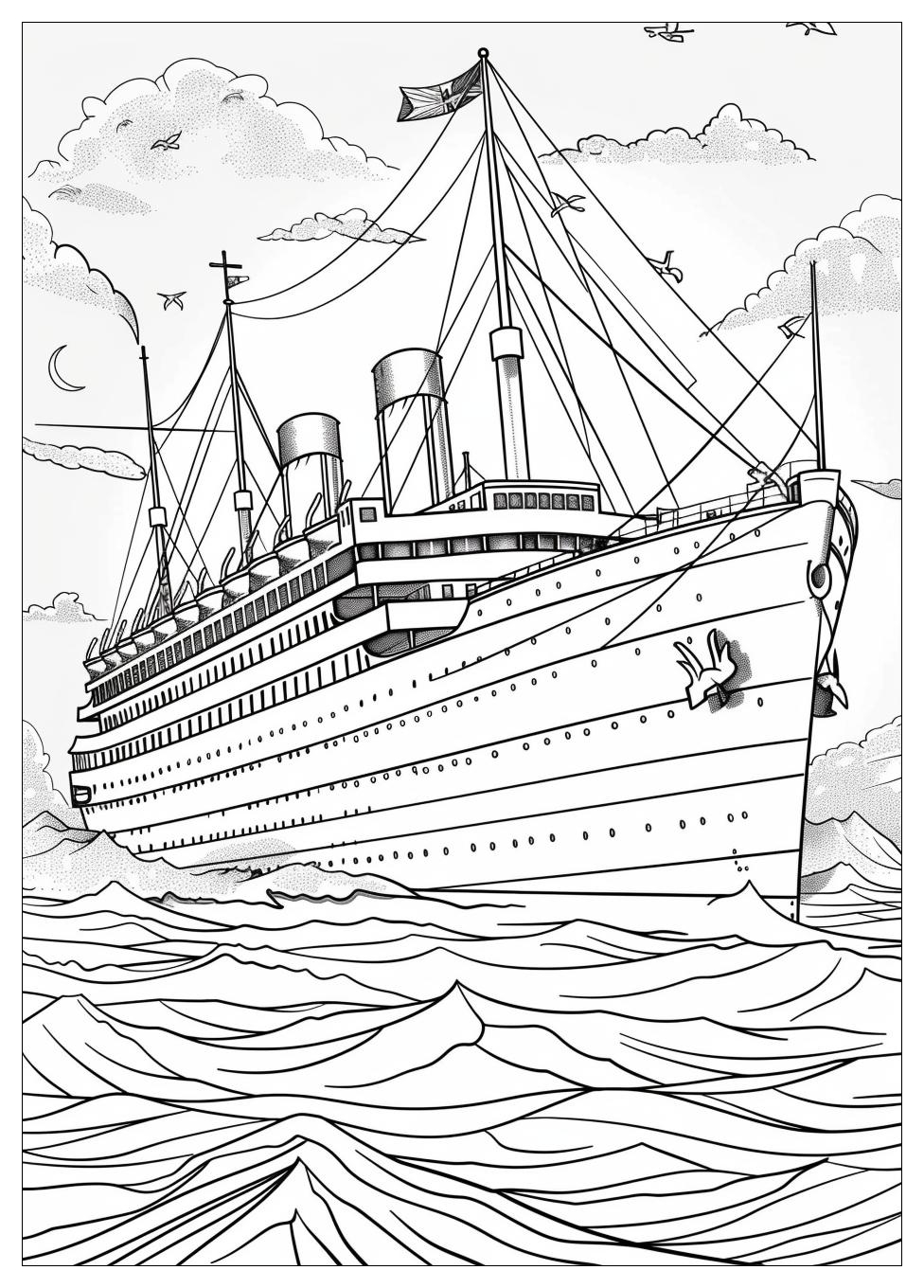 Britannic Coloring Pages-7