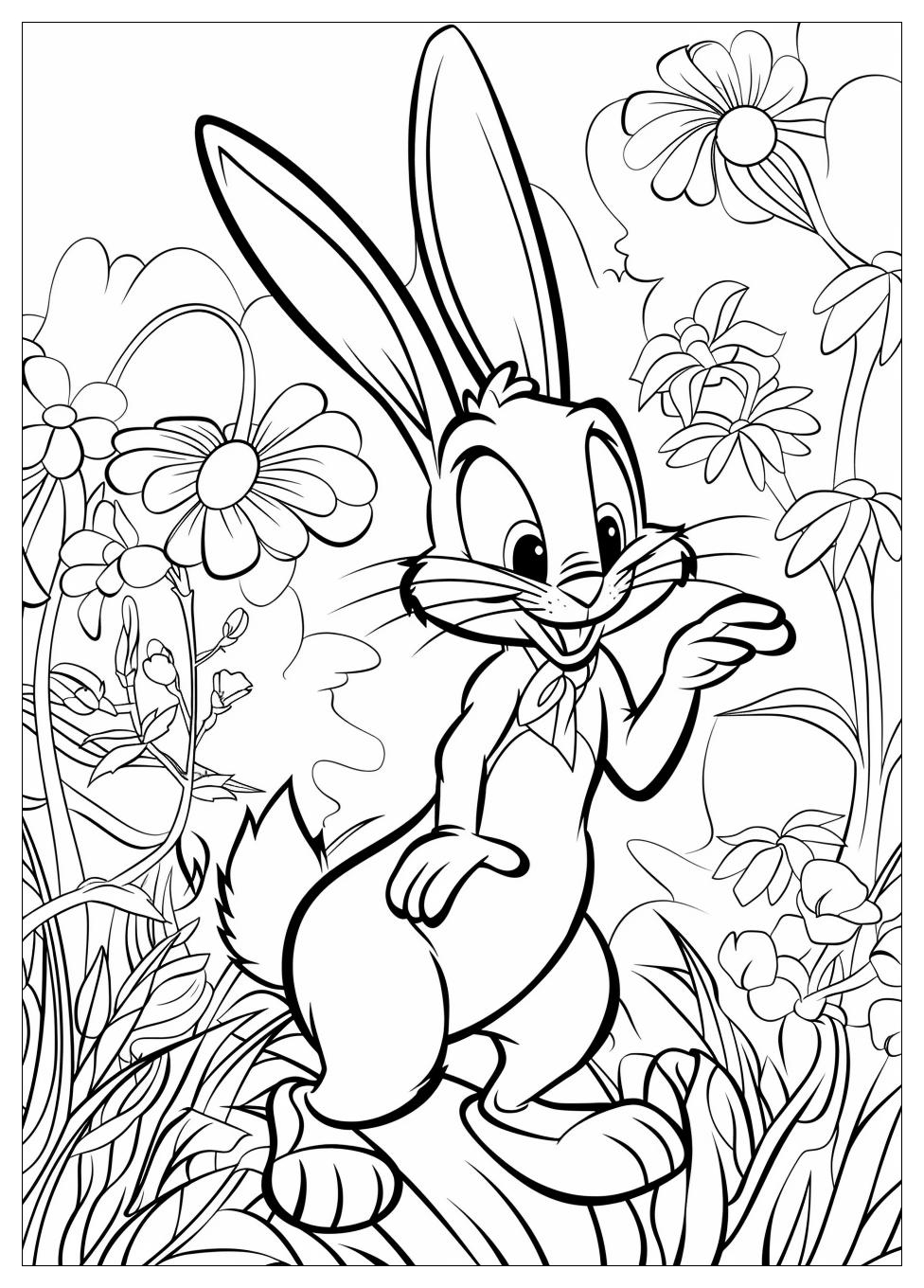 Bugs Bunny Coloring Pages-1