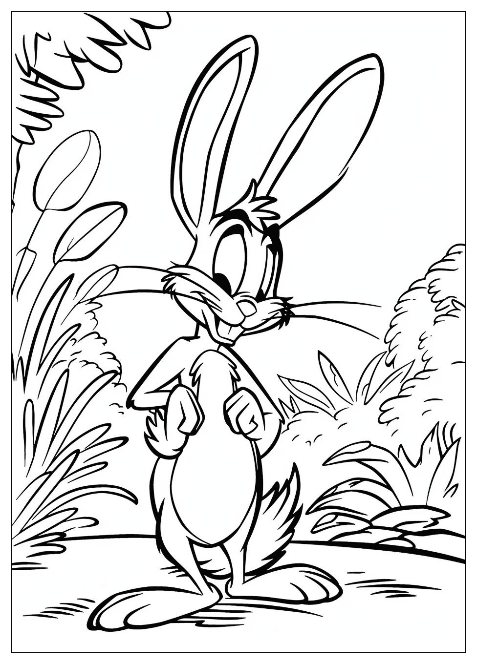 Bugs Bunny Coloring Pages-11