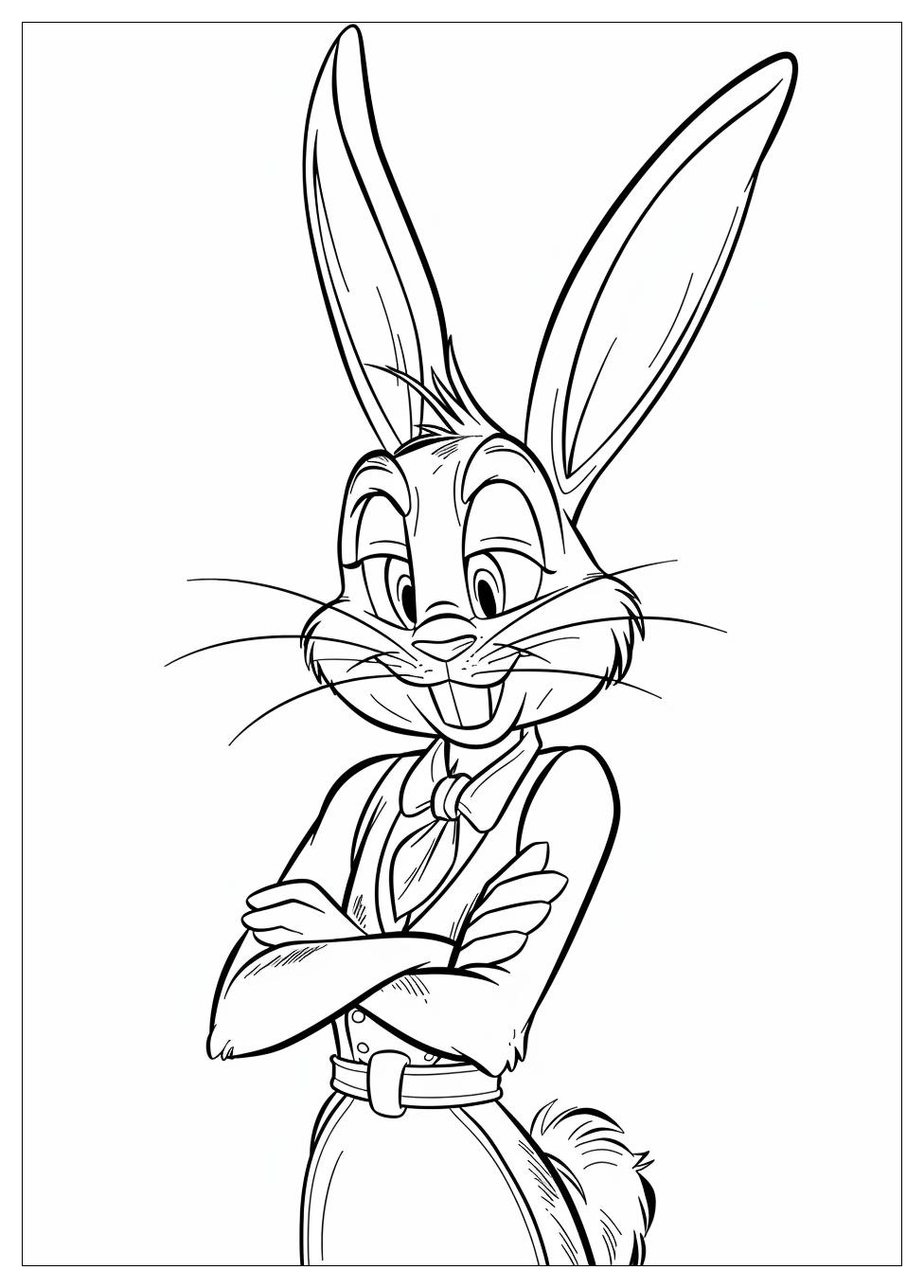 Bugs Bunny Coloring Pages-13