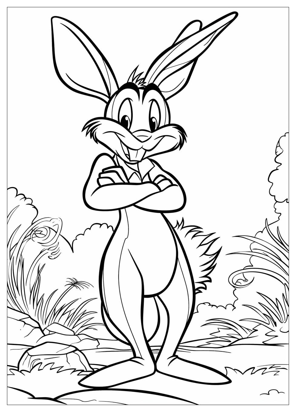 Bugs Bunny Coloring Pages-7