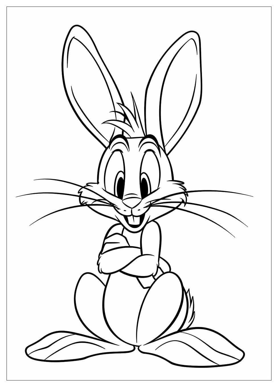 Bugs Bunny Coloring Pages-9