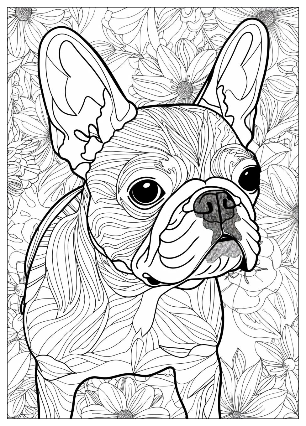 Bulldog Coloring Pages-13