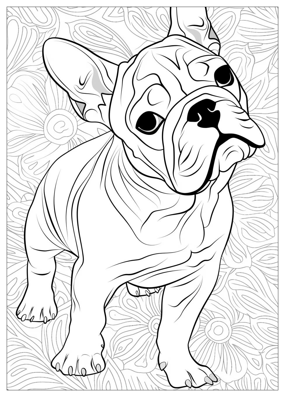 Bulldog Coloring Pages-14