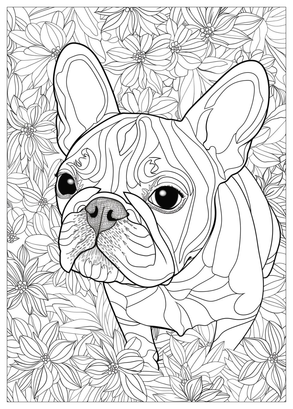 Bulldog Coloring Pages-19